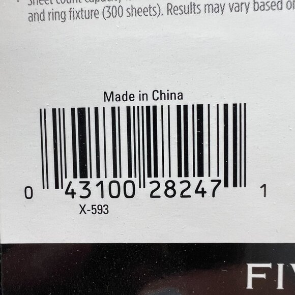 Five Star Ring Fixture Sewn Binder Cobalt Blue - Picture 11 of 12